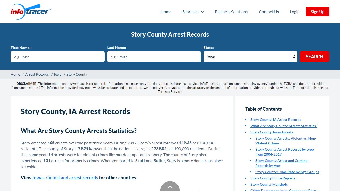 Story County, IA Arrests, Mugshots & Inmate Roster - InfoTracer